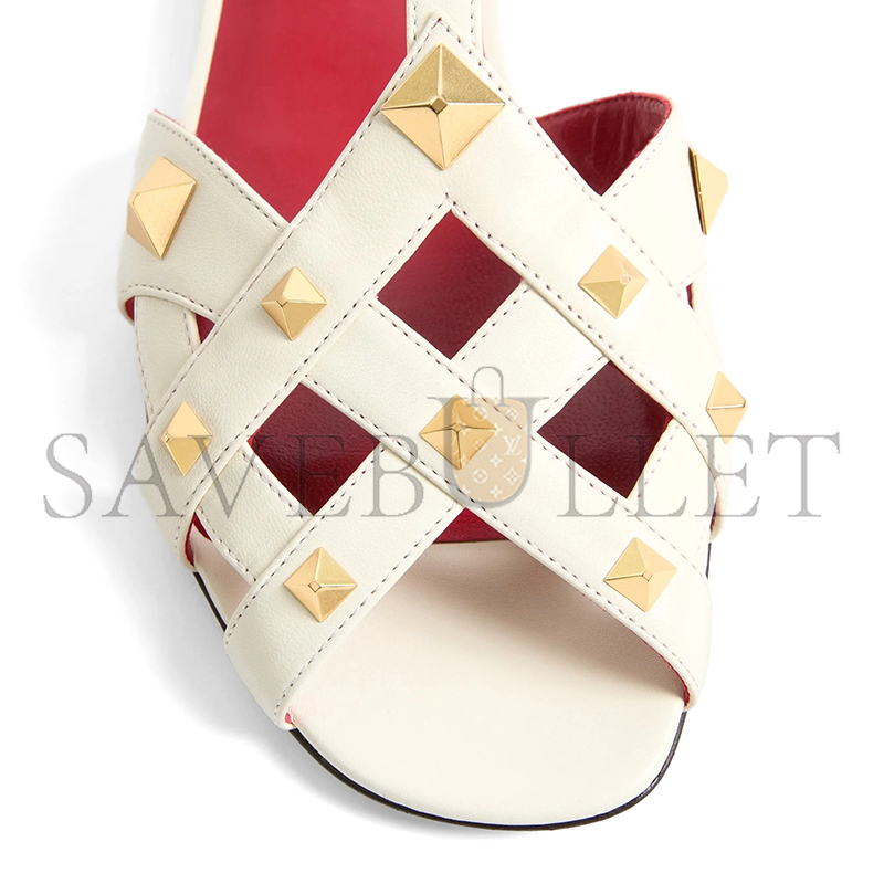 VALENTINO STUDDY KIDSKIN SANDAL 8W2S0NN3JYW